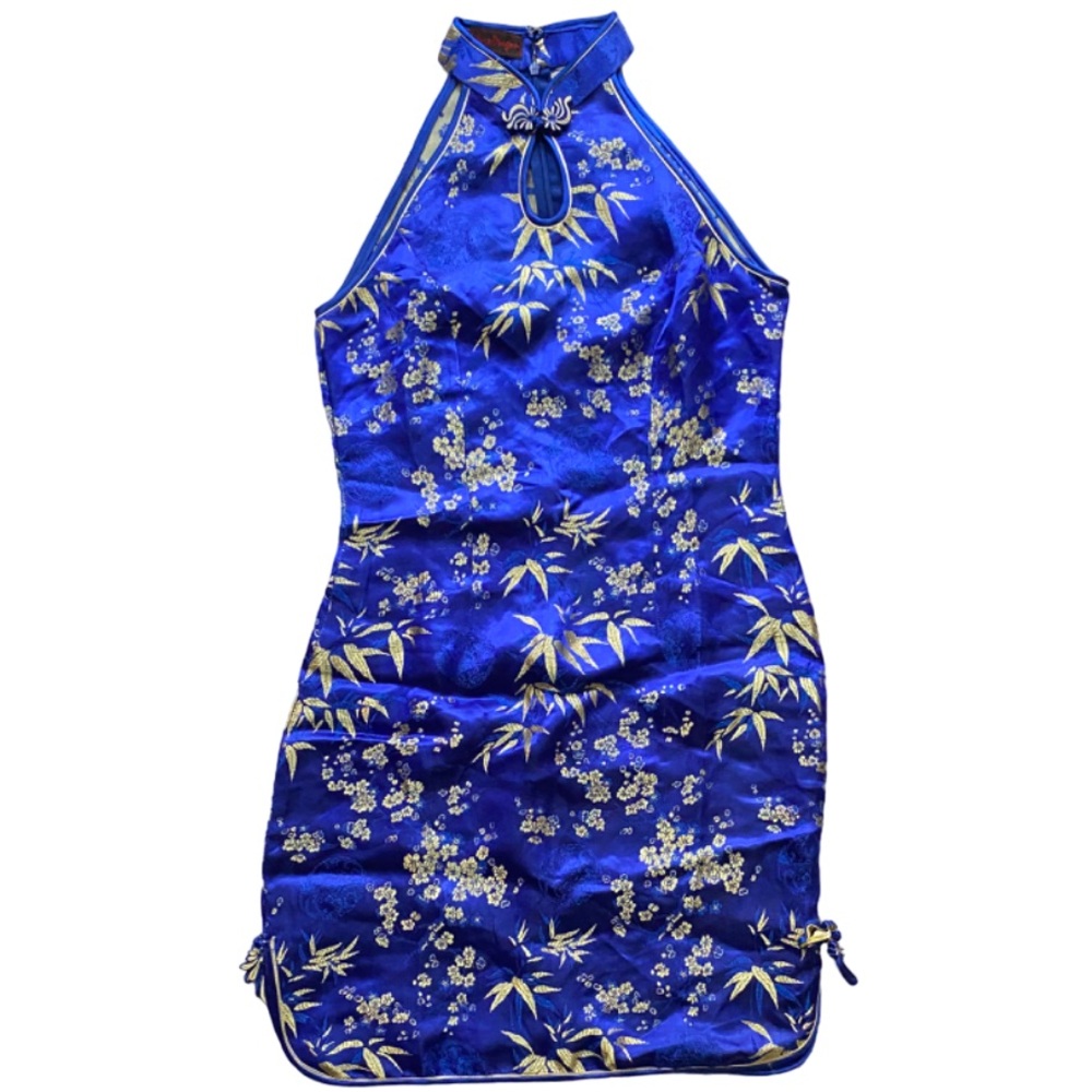 Blue & Gold Dress